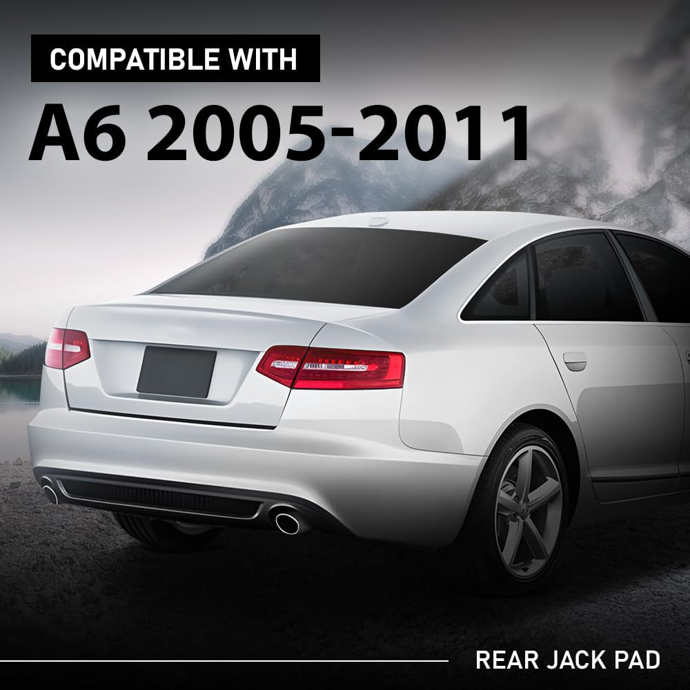 G-PLUS Rear Jack Pad Under Car Support, Compatible with Audi A6 C6 2005-2011, 4F0802847, 4F0 802 847