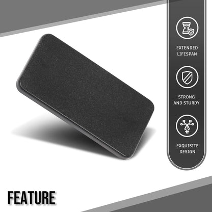 G-PLUS Dash Bezel Switch Delete Plate Insert Compatible with Chevy S10 & GMC Jimmy 1998-2005 Fit Chevy S10 Blazer & GMC Sonoma 1998-2004 15741365 Black