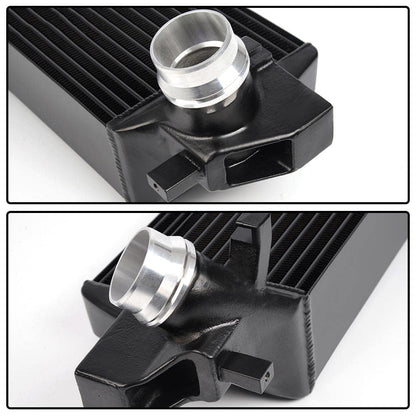 G-PLUS Performance Aluminum Front Mount Intercooler Kit, Compatible with BMW F54 F55 F56 F57 2014 Up Black #200001076