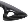 G-PLUS Carbon Fiber Interior Door Handle molding Cover Trims Compatible with Chevy Corvette C7 2014 2015 2016 2017 2018