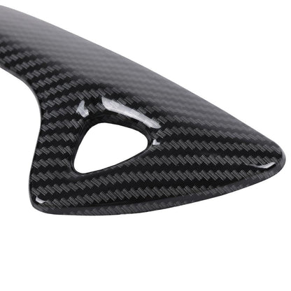 G-PLUS Carbon Fiber Interior Door Handle molding Cover Trims Compatible with Chevy Corvette C7 2014 2015 2016 2017 2018