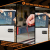 G-PLUS Out-Channel Mount Ventvisor Window Deflectors Compatible with Ford F150 SuperCrew Crew Cab 2009-2014 Fit Ford F150 SVT Raptor SuperCrew Cab 2010-2014 4 PCS Smoky