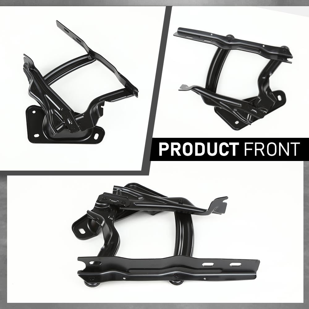 G-PLUS Hood Hinge & Sping Set Left and Right Compatible with Chevy GMC Truck 1973-1980 Suburban Blazer Jimmy