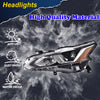 G-PLUS Projector Headlights,Fit 2019 2020 Nissan Altima 4-Door Sedan S SL SV SR ONE,(ONLY For Factory Halogen Headlights),Automotive Headlamps Chrome Housing,Driver Side(Left),faros delanteros