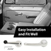 G-PLUS Inside Door Handles and Window Cranks Set Compatible with Chevy & GMC Truck 1947-1966 Chrome