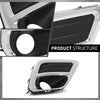 G-PLUS Front Bumper Fog Light Trim Cover Bezel Right Compatible with Subaru Forester 2019-2021 57731SJ060