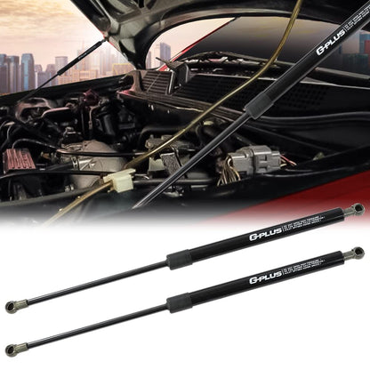 G-PLUS Racing Bonnet Hood Lift Gas Strut Shock Compatible with Honda Civic EG EK EJ EH 1992-2000 Hood Panel Bonnet Gas Struts Black