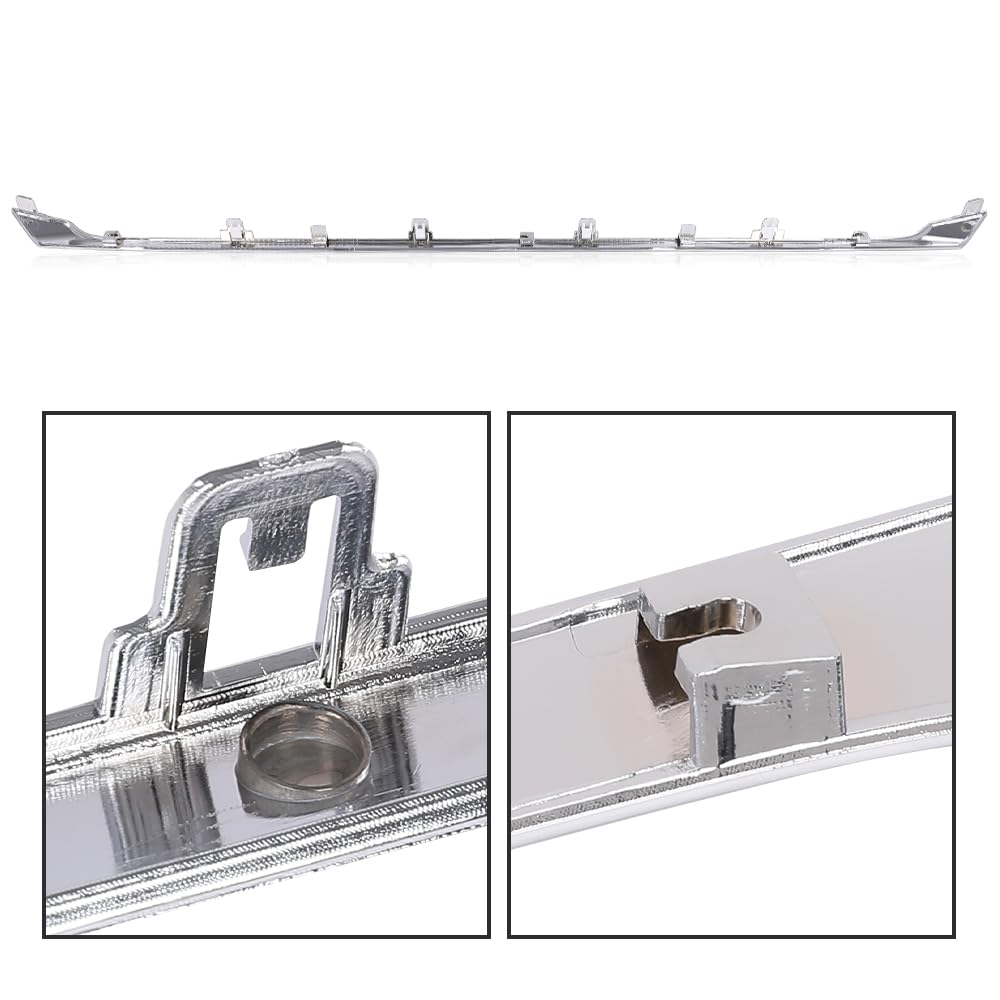 G-PLUS New Bumper Face Bar Trim Molding Step Pad Front Compatible with Nissan Pathfinder 2017-2020 620769PF0A, NI1044113