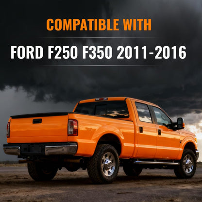 G-PLUS Flexible Step Tailgate Molding Trim Compatible with 2011 2012 2013 2014 2015 2016 Ford F250 F350