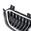 G-PLUS Front Bumper Grille Radiator Gloss Grid Grill Compatible with Buick Envision 2015 2016 2017 Black Mesh Grille