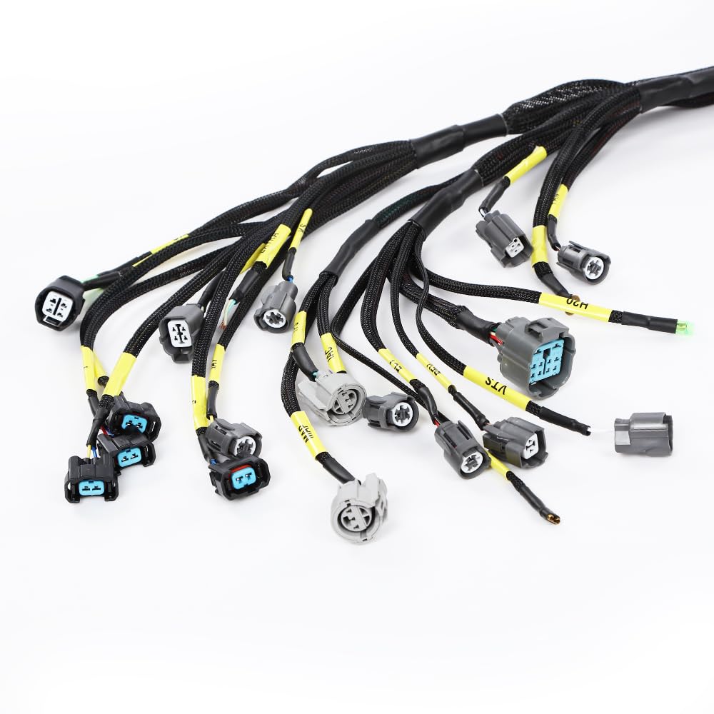 G-PLUS Engine Wiring Harness Compatible with Honda Civic Integra B16 B18 D16 OBD2 AP03 CNCH-OBD2-1