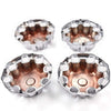 G-PLUS Wheel Center Caps 8 Lugs Best for 16'' Van & Truck Rim Wheels - Fit Chevy Silverado/GMC Sierra 2500 1999-2008, Sierra 1500 2001-2007, Suburban/Yukon 2500 2000-2008