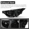 G-PLUS LED Headlights Assembly Front Headlamps Left & Right Pair Compatible with Toyota RAV4 XLE Hybrid XSE/Limited 2019-2022 81150-0R162, 811500R162,faros delanteros