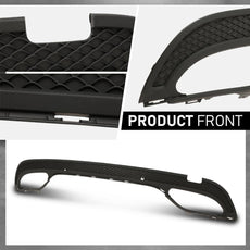 G-PLUS Rear Bumper Valance for Benz C-Class 2015-2016 Black Replacement Product Features