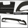 G-PLUS Rear Bumper Valance Compatible with Benz C-Class 2015-2016 2058856238 MB1195107 Black