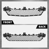 G-PLUS Front Bumper Grille With Parktronic Holes Center Compatible with Benz C250 C350 2012-2015, Fit For Models Without AMG Styling Package 2048851324