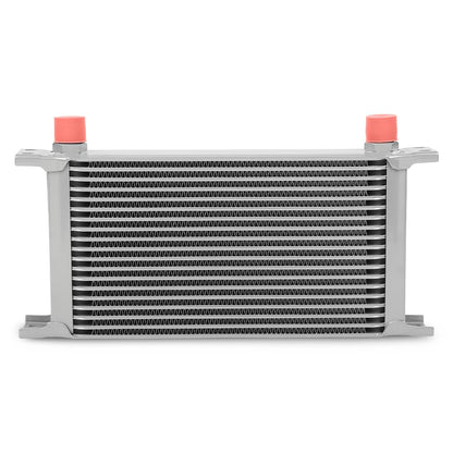 G-PLUS Universal Racing Aluminum Engine Transmission Oil Cooler 19 Row English-style AN10-10AN Silver T-6061 Aluminum
