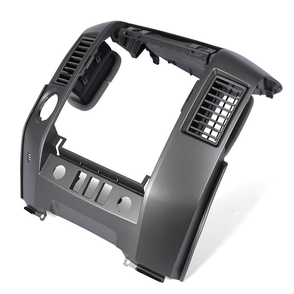 G-PLUS Center Dash Radio AC Bezel w/Speaker Bezel Compatible with 2004-2006 Nissan Titan/ 2005-2006 Nissan Armada/ 2004 Nissan Pathfinder Armada