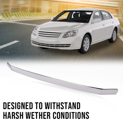 G-PLUS Hood Molding, Compatible with Toyota Avalon 2005-2010 Front Grille Chrome Trim Replace For #75770-AC010, TO1235100