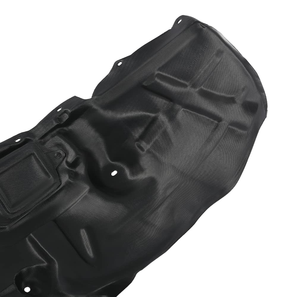 G-PLUS New Front Driver & Passenger Side Fender Liner Set Compatible with 2009-2018 Dodge Ram R1500 68110686AE, 68110687AE CH1249152, CH1248152 Black Pair
