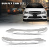 G-PLUS Front Bumper Trim Set Left & Right Compatible with Benz C250 C300 C350 4Matic & Base 2012-2015 2048853074