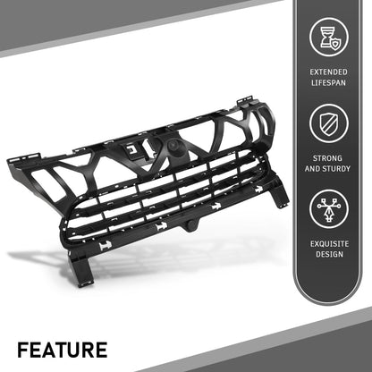 G-PLUS Front Bumper Face Bar Grille, Compatible with Porsche Cayenne 2011-2014, 95850568301, PO1036107