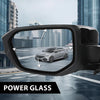 G-PLUS Power Heated Mirror w/ 5-Pin Left Driver Side Compatible with Honda Civic 2016-2021 Manual Folding 76258TBAC21ZA 76258TBAA21ZA Glossy Black