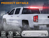 G-PLUS Rear LED Third Brake Light Compatible With Ford F150 2004-2008 3RD Cargo Led Tail Lamps Clear lens Chrome Housing