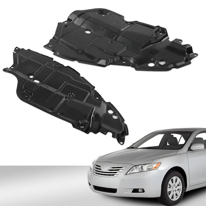 G-PLUS Engine Splash Shield Compatible with 2007-2009 Toyota Camry Hybrid 5144106060 5144206050 TO1228135 TO1228134 Engine Under Cover