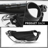G-PLUS 2PCS Fog Light Covers Compatible with Jeep Grand Cherokee 2016 2017 2018 2019 2020 Chrome Lamp Bezel Trims 68261710AA, 68261711AA