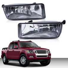 G-PLUS Fog Lights 2PCS for Ford Explorer Sport Trac 2006-2010 Clear Lens Product Image