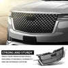 G-PLUS Bumper Grille Front Compatible with Cadillac Escalade 2021-2023 84699839 Chrome Black Plastic