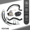 G-PLUS Power Steering Pump Kit Compatible with BMW E46 325Ci 325i 330Ci 330i 2000-2005, Fit LUK LF-20 (ID: LF 20) Power Steering Pumps Only