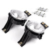 G-PLUS Compatible with Dodge Ram 1500 02-08 / Compatible with Dodge ram 2500 ram 3500 03-09 / Compatible with Dodge Durango 04-06 Glass Bumper Fog Lights Driving Lamps+Bezel