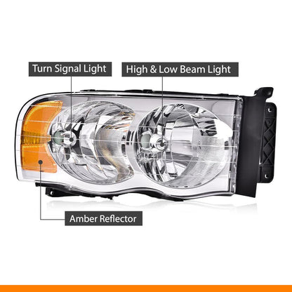 G-PLUS Front Bumper Fog Lights Assembly & Headlights w/o Bulbs Compatible with Ford F150 2015 2016 2017 (White Cover Black Frame White Reflector Headlights + Fog Lamps)