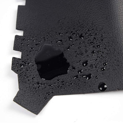 G-PLUS Front Door Armrest Leather Cover Center Console Compatible with 2009-2015 Honda Pilot,Door Panels Armrest Cover Skin Left & Right 2Pcs (Black)