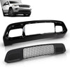 G-PLUS Front Lower Grille & Bumper Grill Bezel Compatible with Jeep Grand Cherokee 2017-2022 Black 5ZM53SZ0AA
