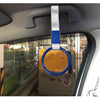 G-PLUS JDM Tsurikawa Ring Round Subway Train Bus Car Handle Hand Straps Drift Charm, Rear Bumper Warning Ring (Blue)