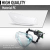 G-PLUS Headlight Lens Cover Compatible with BMW 7 Series G11 G12 2016-2019 63117408709, 63117408708 Left & Right Pair Front Headlamp Lens Cover Clear