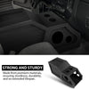 G-PLUS 12" Center Console Subwoofer Box Compatible with Chevy/GM Crew Cab 2014-2018 Black