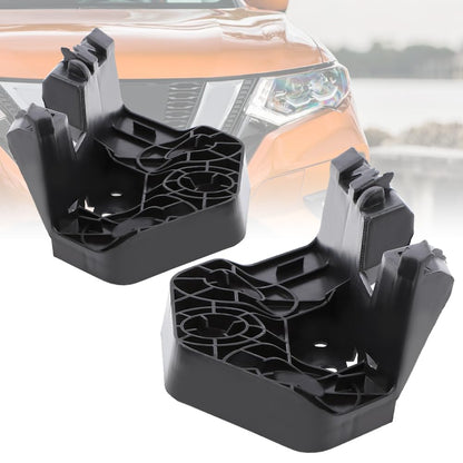 G-PLUS Headlight Head lamp Bumper Retainer Bracket Compatible with Nissan Rogue SUV 2014-2016 Left&Right 2PCS