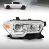 G-PLUS Headlight Assembly Right Side Compatible with Toyota Tacoma SR Crew Cab/Extend Cab Pickup 2019-2023 White