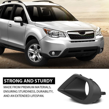 G-PLUS Fog Light Bezel Cover Right Side Compatible with Subaru Forester 2.5i Model 2014-2016,Not Fit XT Models,Not Fit Forester 2.0XT Model 57731SG020, SU1039108