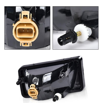 G-PLUS Front Bumper Fog Lights W/Bulbs Compatible With Chevy Silverado/Tahoe/Fit Suburban 2007-2015 Left & Right Driving Fog Lamp Accessories Neblineros Para Autos Delantero Faros Antiniebla