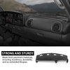 G-PLUS TPE Molded Dash Cover Pad Compatible with Dodge Ram 1500 (submodel: Laramie, Sport, ST, WS) 1998-2001/ Dodge Ram 2500/3500 Base 1998-2002 99815013 (Black) Dashboard Cover