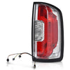 G-PLUS Tail Light w/Bulb Right Passenger Side Compatible with GMC Canyon 2015-2022(Submodel:Terrain,Denali,Base,SL,SLE,SLT,AT4,Elevation,Elevation Standard) Luces Traseras Rear Brake Lamps Assembly