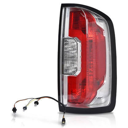 G-PLUS Tail Light w/Bulb Right Passenger Side Compatible with GMC Canyon 2015-2022(Submodel:Terrain,Denali,Base,SL,SLE,SLT,AT4,Elevation,Elevation Standard) Luces Traseras Rear Brake Lamps Assembly