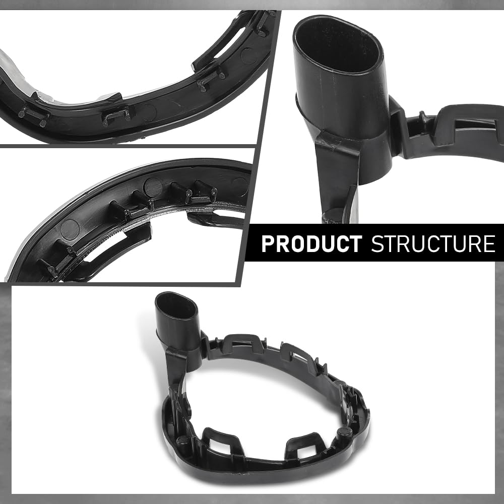 G-PLUS Fog Light Bracket Left Driver Side Compatible with Benz GLA200 GLA250 2015-2020 w/o AMG Styling Package MB2602100, 1568850314, 191275918272 Black