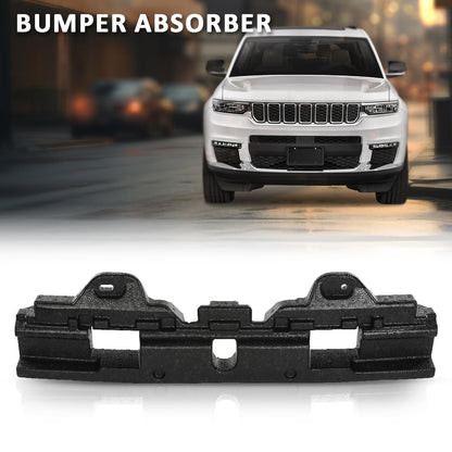 G-PLUS Front Bumper Impact Absorber Compatible with Jeep Grand Cherokee 2016-2021 Black 68328816AA