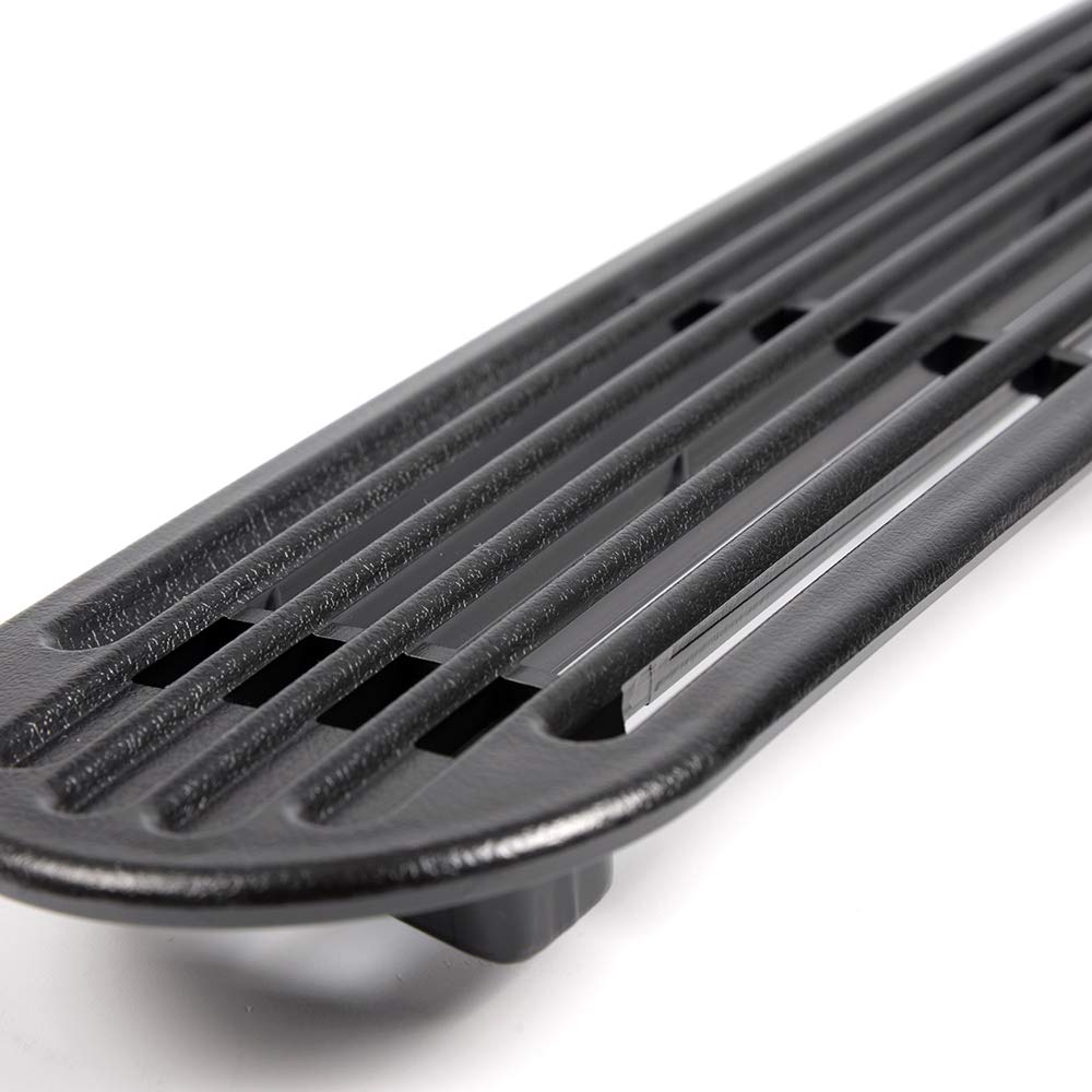 G-PLUS Graphite Dash Defrost Vent Cover Grille Panel Black GRILLES | COMPATIBLE WITH CHEVY Blazer S10/GMC Jimmy Oldsmobile 1998-2004 SUV Pickup Truck